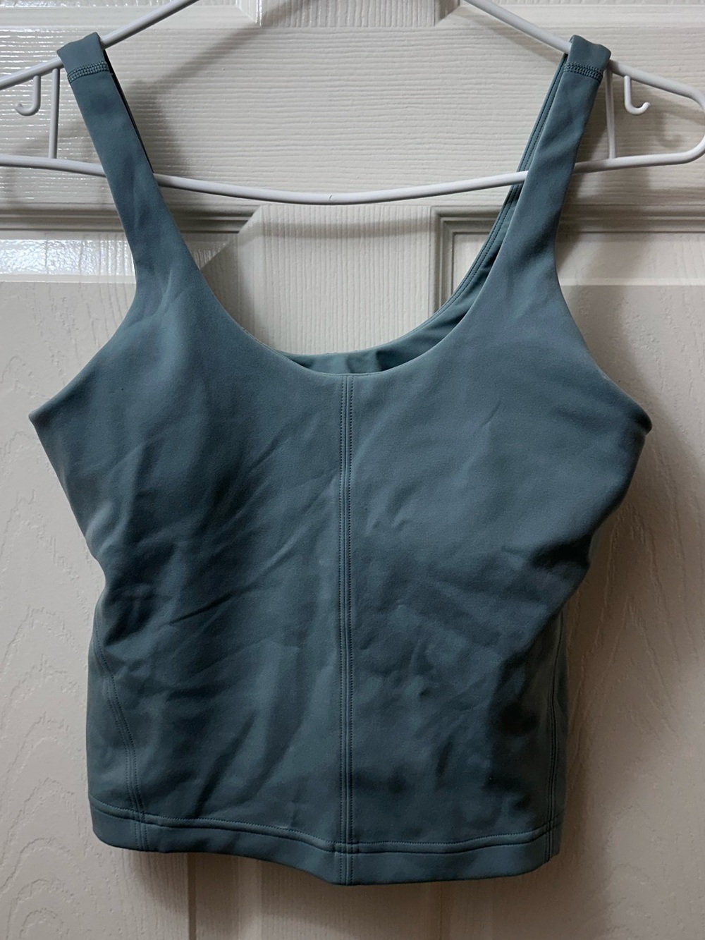 Lululemon Glow Up Tank Top Medium Support B/C Cup Crater Blue Size 4